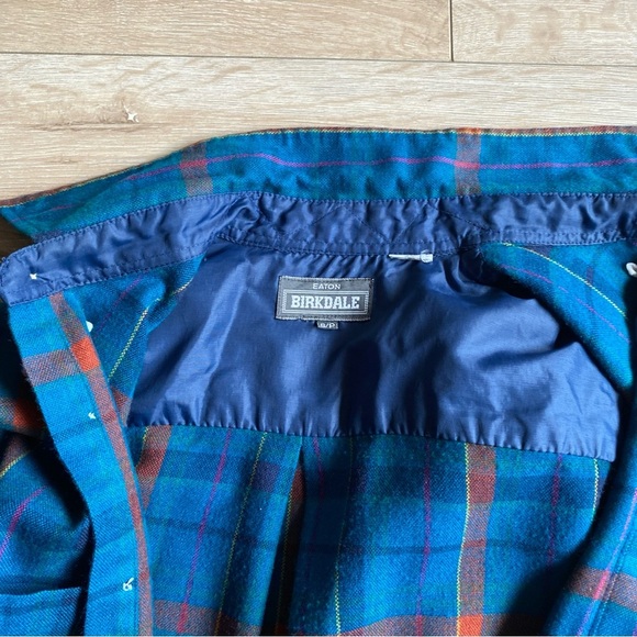 Vintage Eaton Birkdale flannel like long sleeve button up - Picture 3 of 7